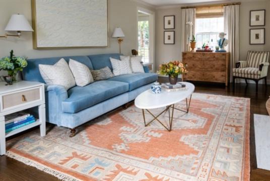 Indoor Rugs | Living Room Rugs | Orange Rugs