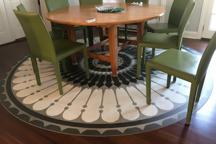 Vintage Vinyl Area Rugs