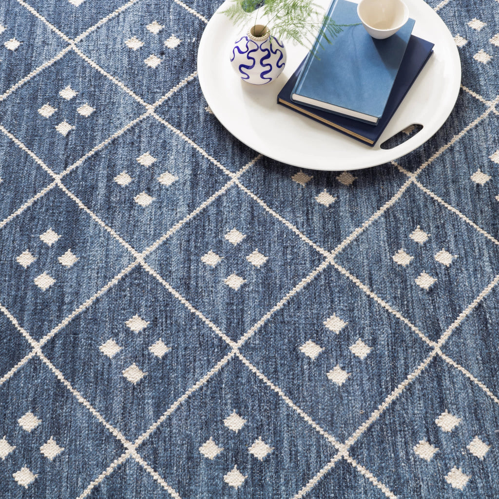 dash albert kota da853 indigo rug