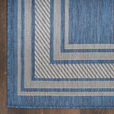 nourison horizon indoor outdoor hoz03 denim rug