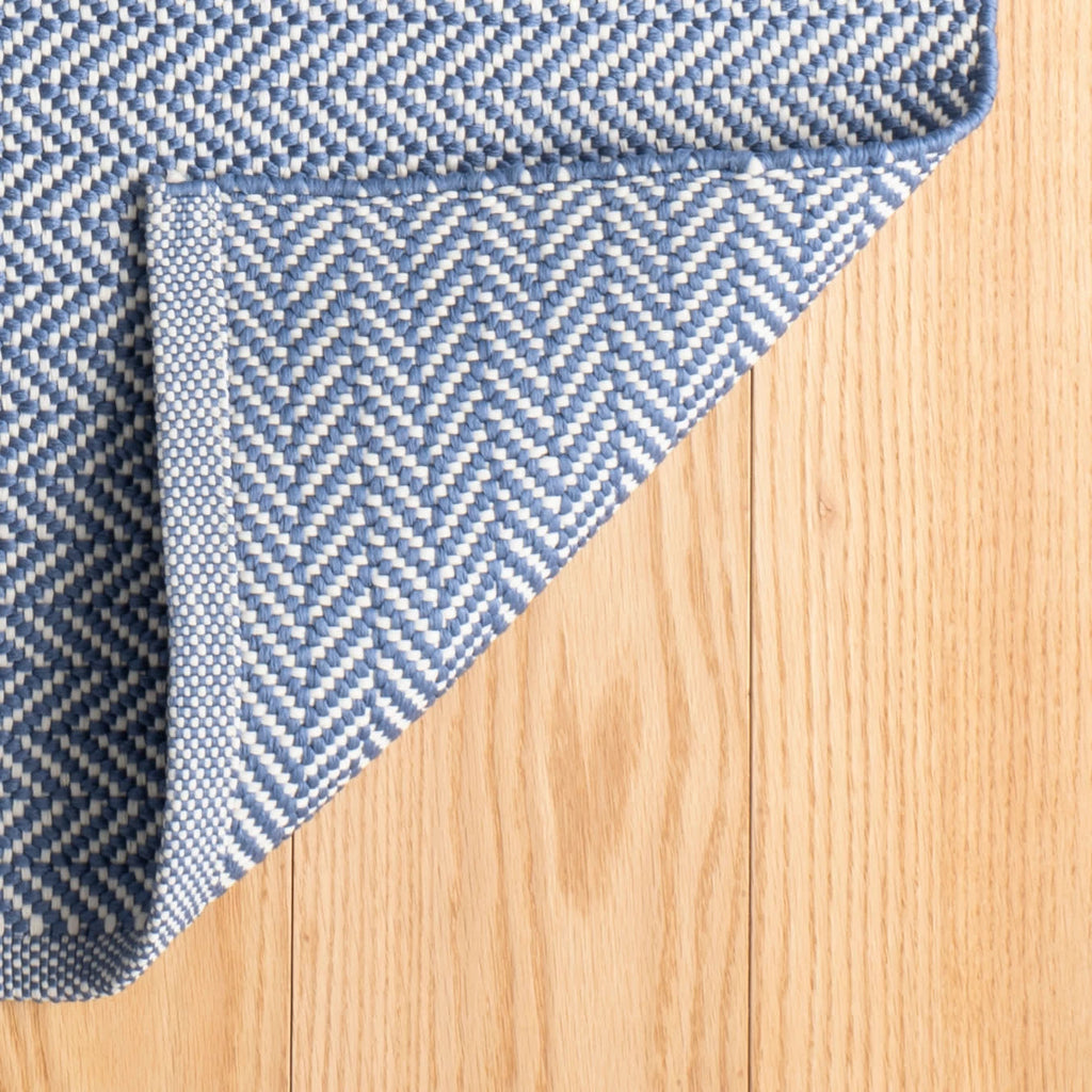 dash albert herringbone da395 denim rug