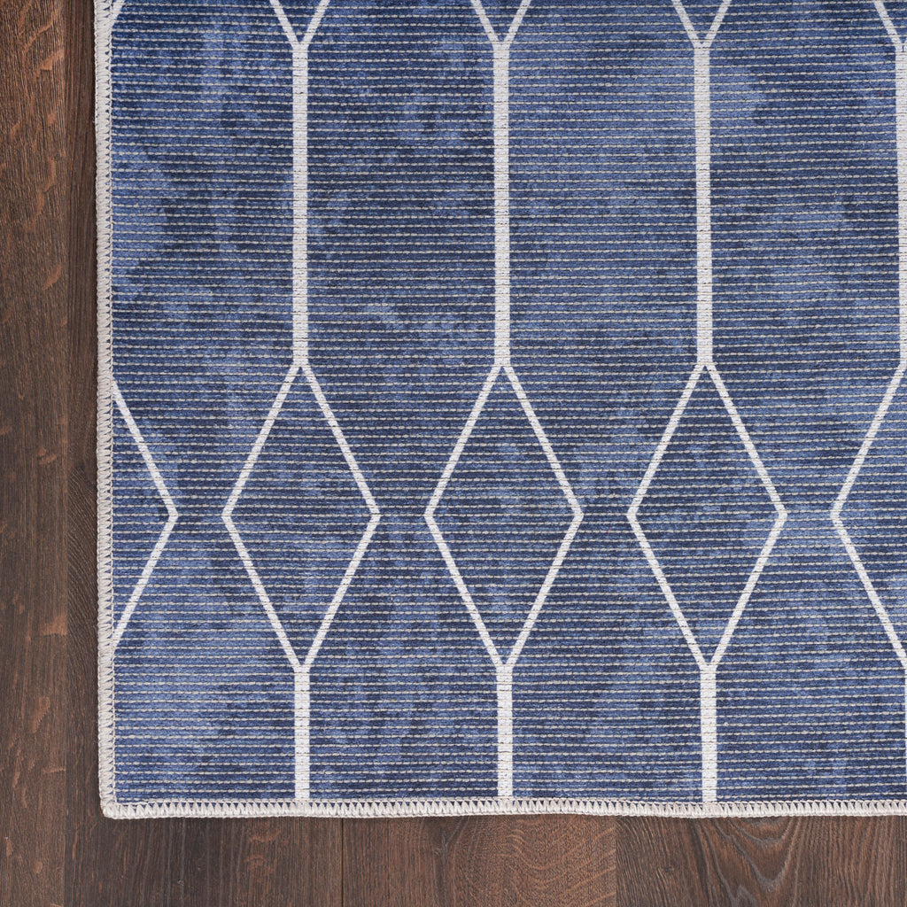 nourison new concept washables sr107 navy rug