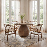 annie selke mw senava da2520 grey machine washable polyester rug