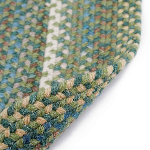 capel kill devil hill 0210 dark green rug