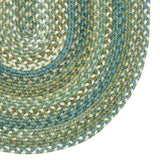 capel kill devil hill 0210 dark green rug