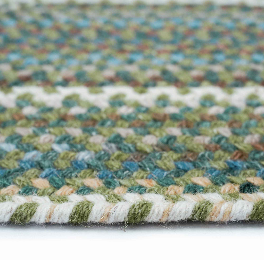 capel kill devil hill 0210 dark green rug