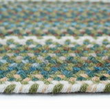 capel kill devil hill 0210 dark green rug