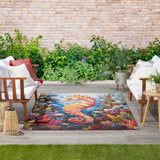 nourison color splash csp02 multicolor rug