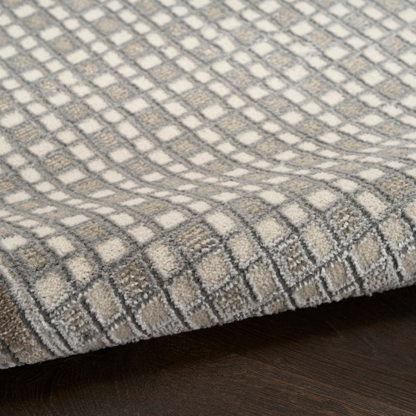 nourison nordic nrc03 ivory grey rug