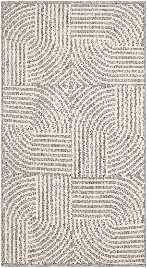 nourison natural texture ntx02 grey ivory rug