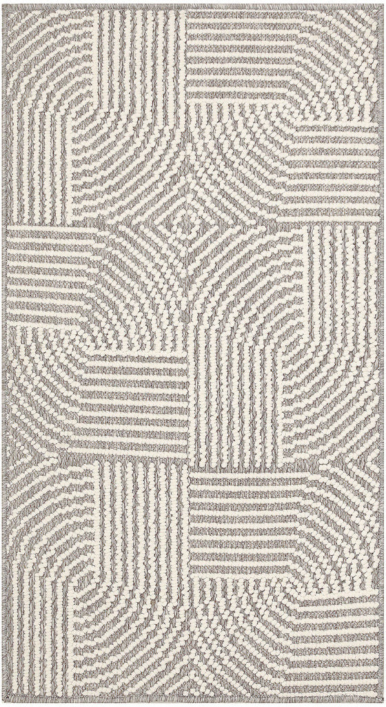nourison natural texture ntx02 grey ivory rug