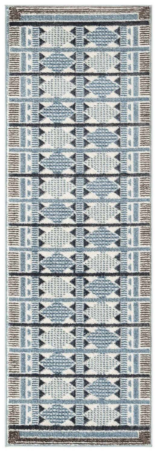 nourison nordic nrc06 blue rug