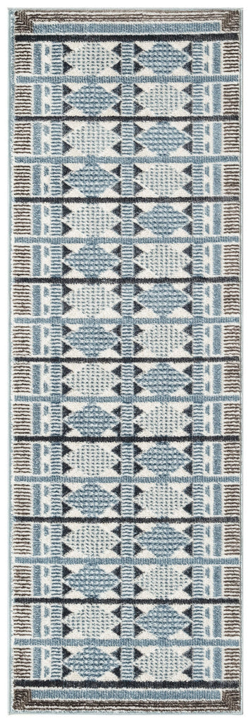 nourison nordic nrc06 blue rug