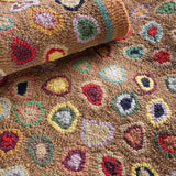 dash albert cats paw rda014 brown rug