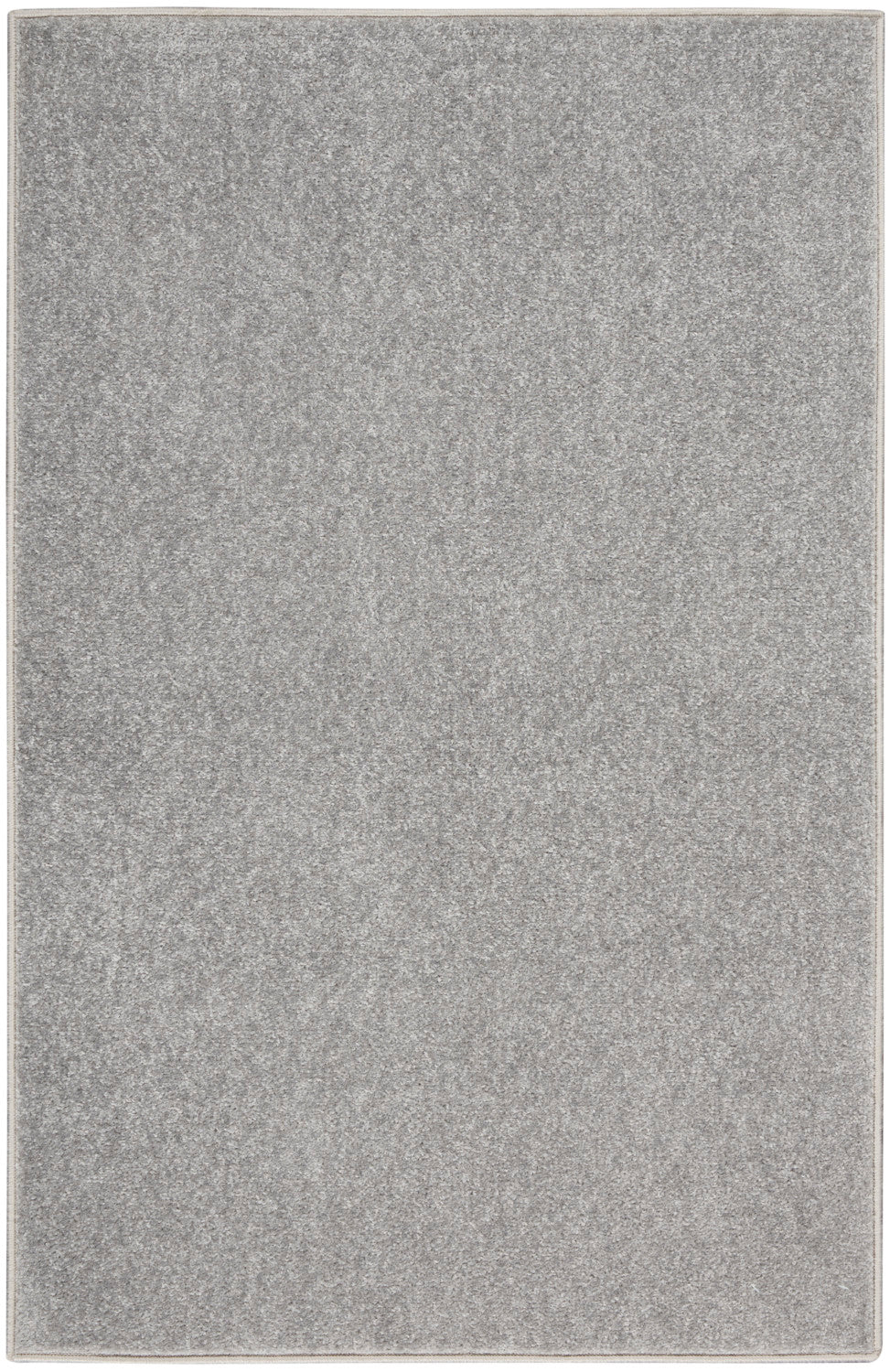 nourison nourison essentials nre01 silver grey rug