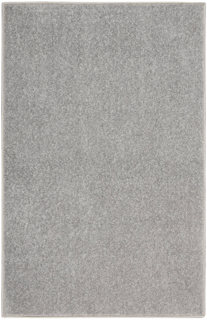 nourison nourison essentials nre01 silver grey rug