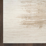 nourison grand street grn04 ivory taupe rug