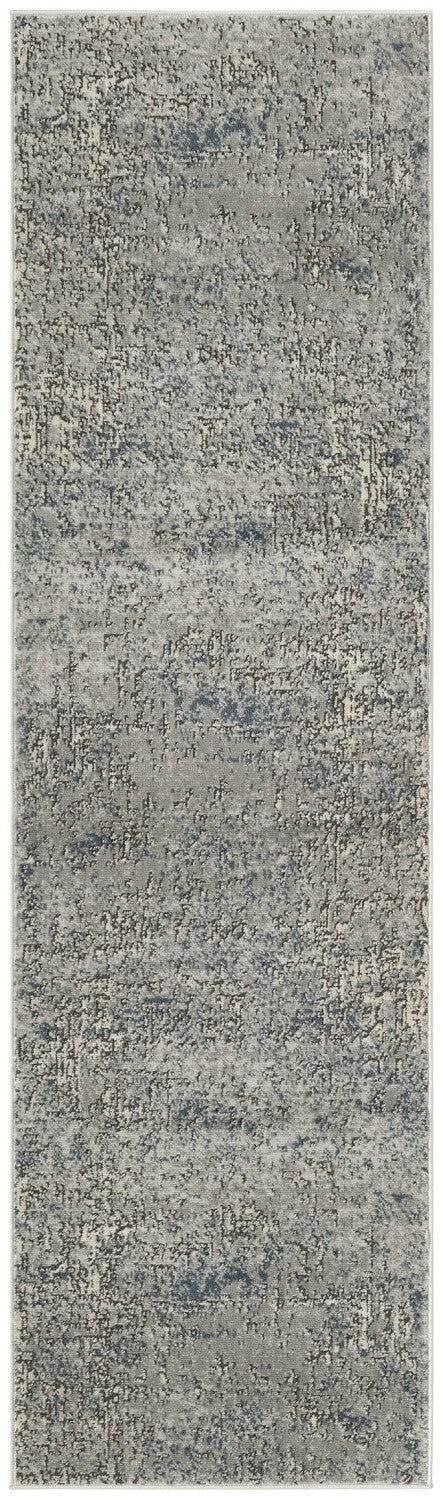 nourison quarry qua17 dark grey rug