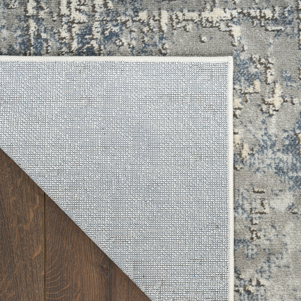 nourison quarry qua17 dark grey rug