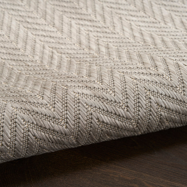 nourison horizon indoor outdoor hoz02 grey rug