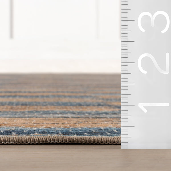 dash albert teahouse da2388 blue machine washable polyester rug