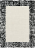 nourison pacific shag pcs02 ivory black rug