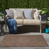 nourison tulum tlm05 brown rug