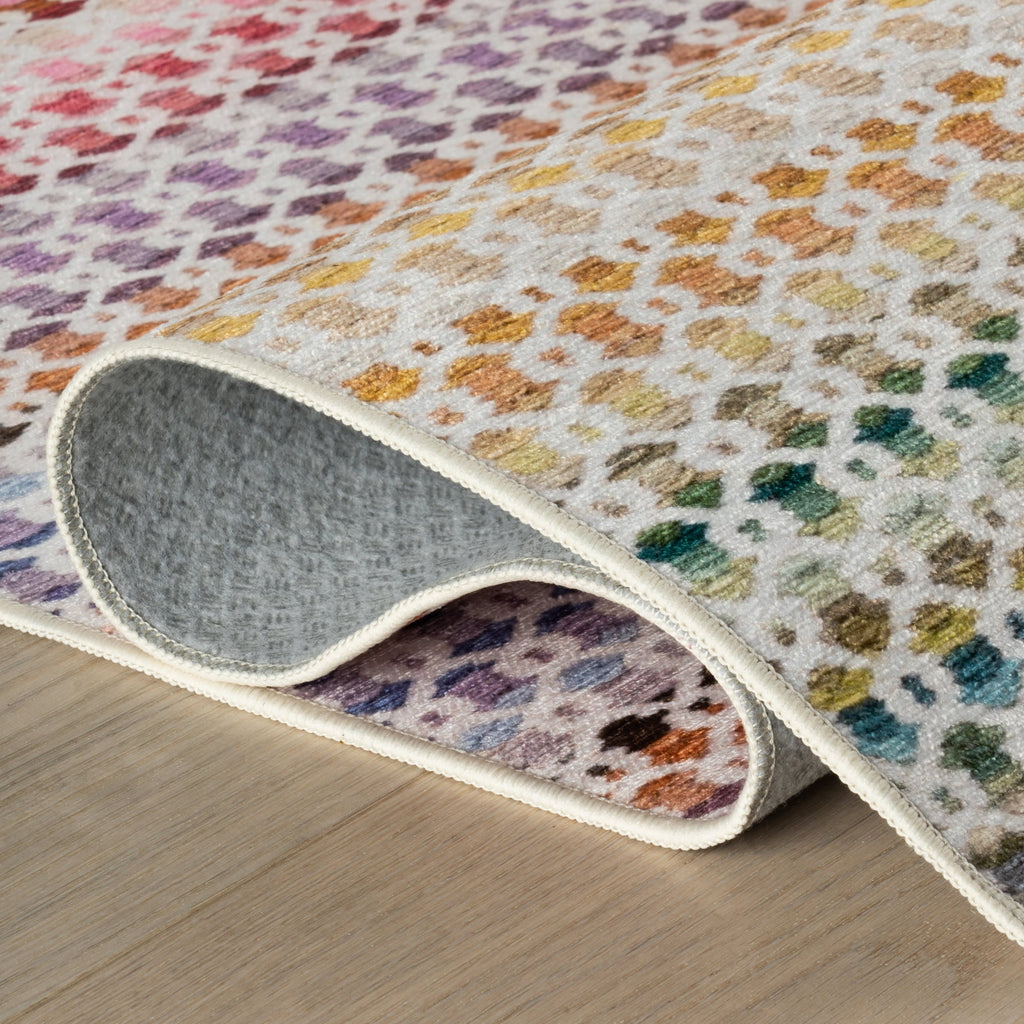 dash albert teahouse da2397 multi machine washable polyester rug