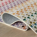 dash albert teahouse da2397 multi machine washable polyester rug
