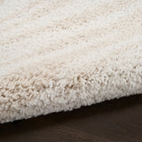 nourison modern shag mmd05 ivory beige rug