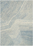 nourison pure angles ang01 ivory blue rug