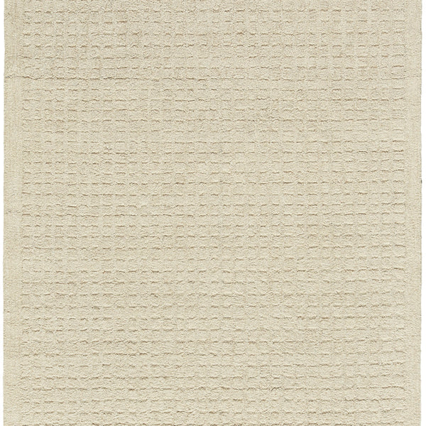 nourison pure grids pgr01 ivory beige rug