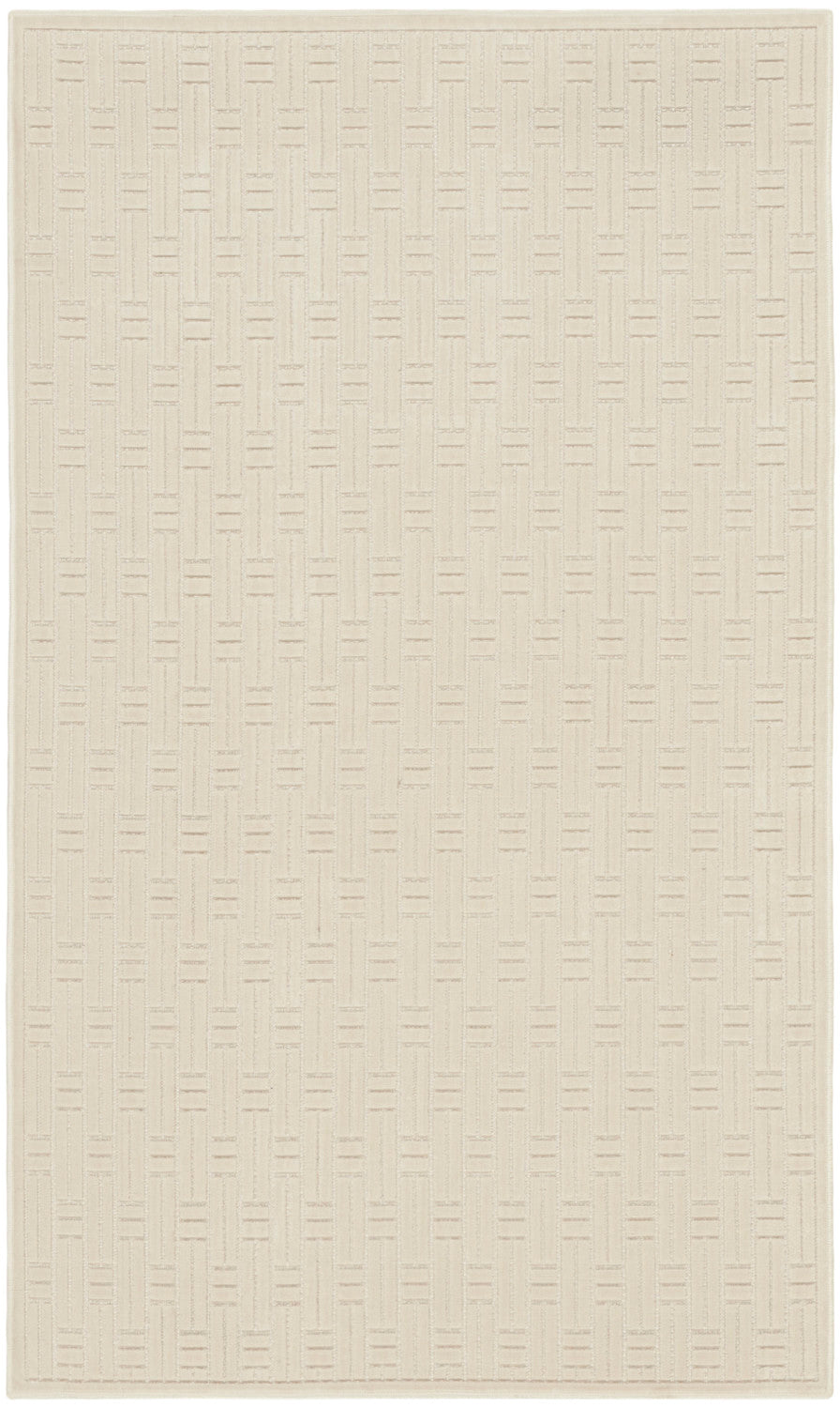 nourison washable charm wch02 ivory rug
