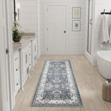 nourison astra machine washable asw20 slate rug