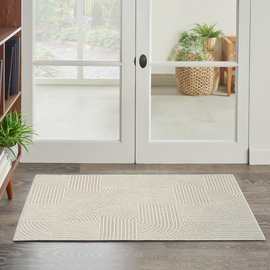 nourison natural texture ntx02 beige ivory rug