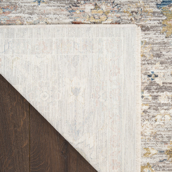 nourison antique fusion anf05 grey rug
