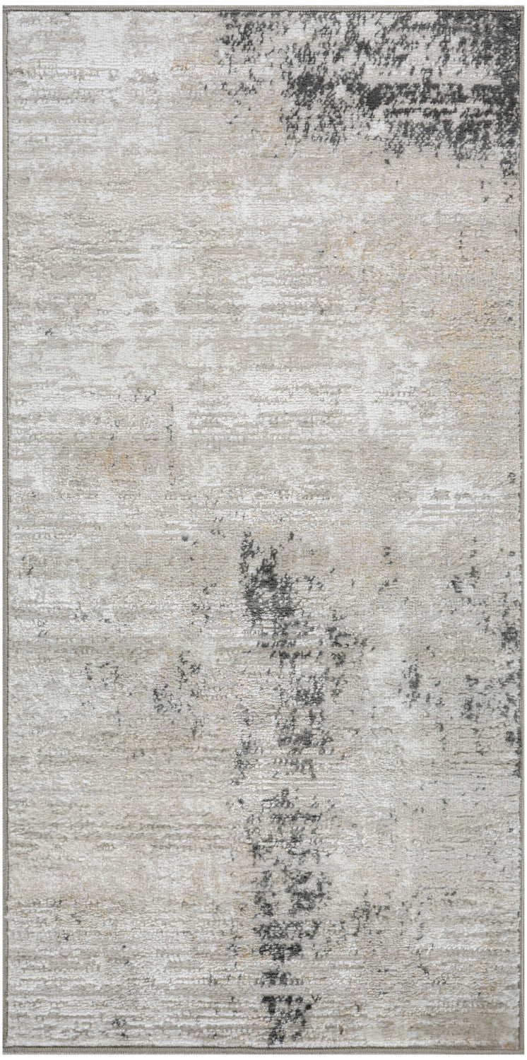 nourison dekor dek07 grey charcoal rug