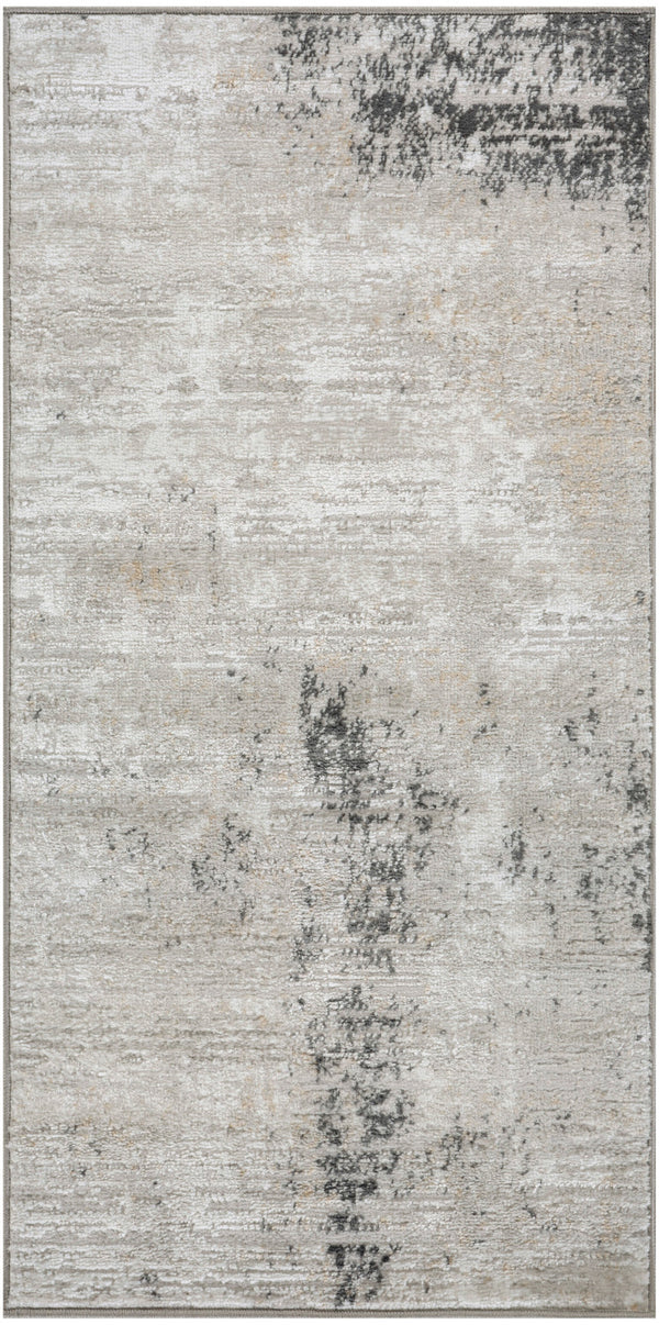 nourison dekor dek07 grey charcoal rug