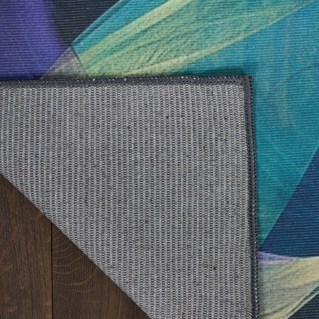 nourison nourison washables nwb16 blue multicolor rug