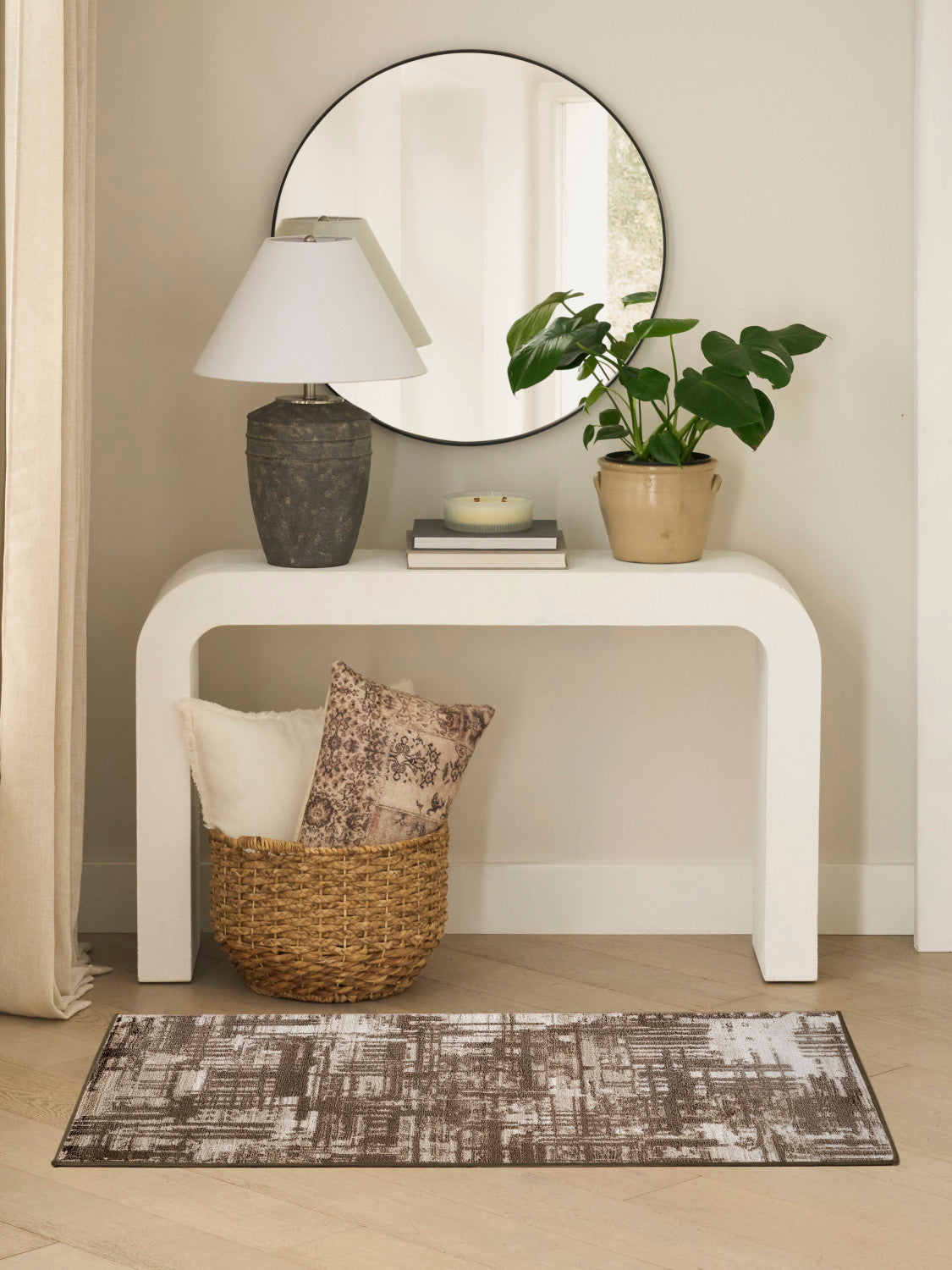 nourison dekor dek11 brown rug