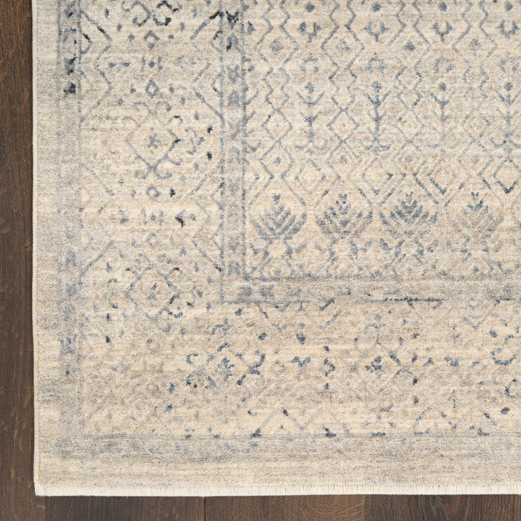 nourison sultana sll04 ivory blue rug