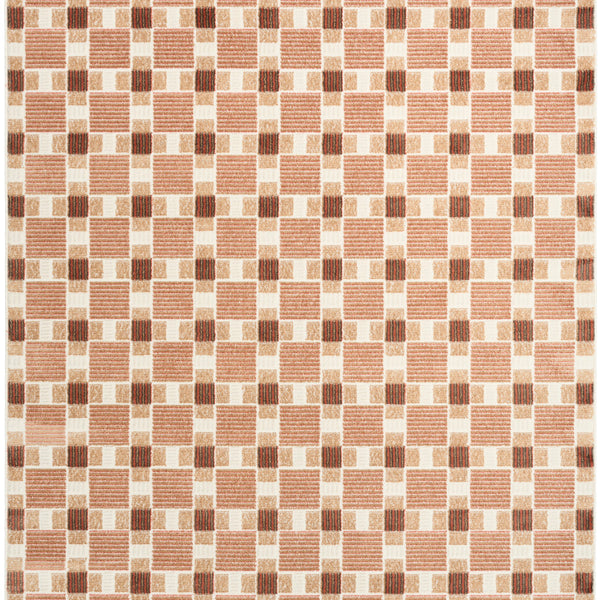 nourison nordic nrc14 rust rug