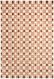 nourison nordic nrc14 rust rug