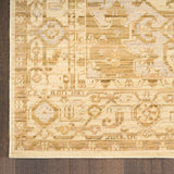nourison antique bloom anb03 beige rug