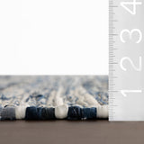 dash albert dira da2554 blue woven flatwoven cotton rug