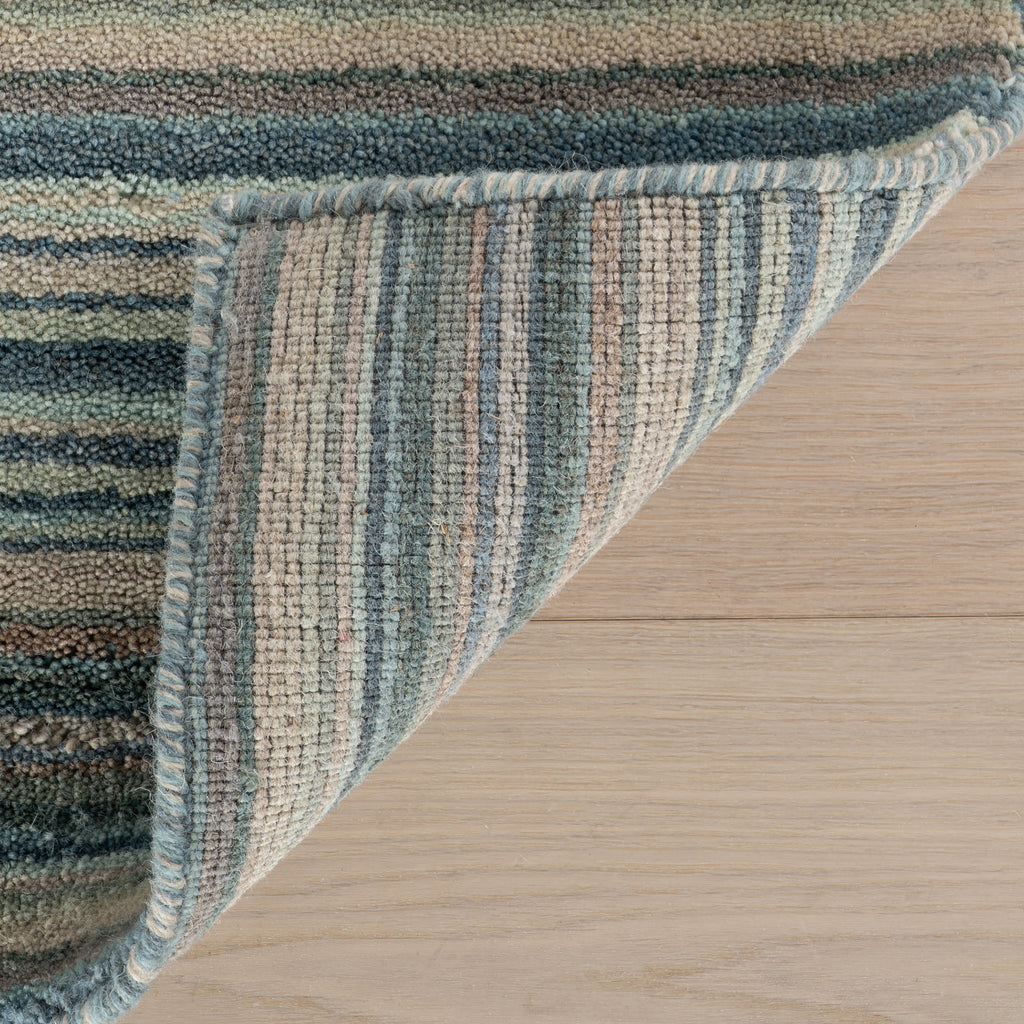 dash albert brindle stripe da2500 blue loom knotted wool rug
