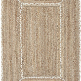 nourison terrazzo jute trj01 natural grey rug