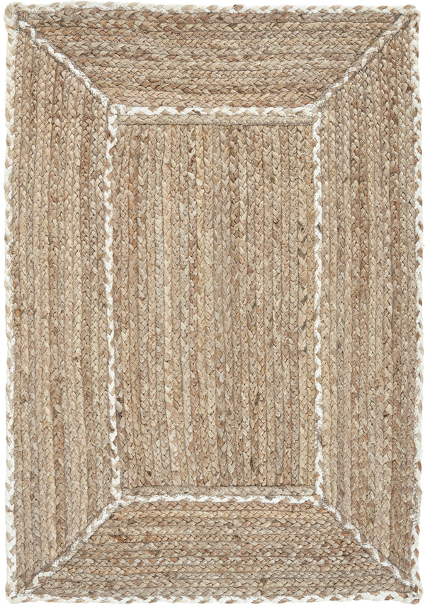 nourison terrazzo jute trj01 natural grey rug