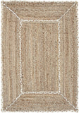 nourison terrazzo jute trj01 natural grey rug