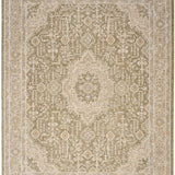 nourison retreat ret02 green rug